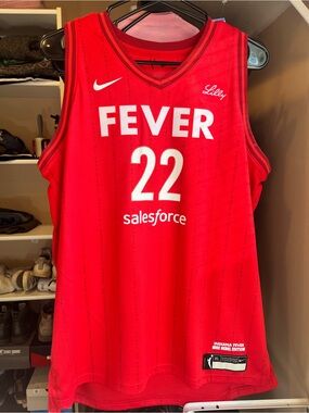 Nike Rebel Indiana Fever Caitlin Clark #22 Basketball Jersey